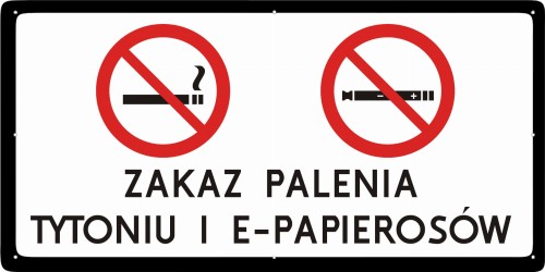 Tabliczka "Zakaz palenia"