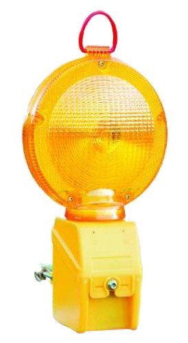 Lampa drogowa Monolight FL błysk, dwustronna, żółta
