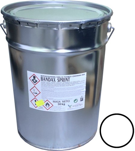 Farba drogowa BANDAX SPRINT Biały  (30 kg)