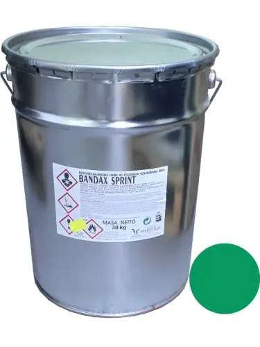 Farba drogowa BANDAX SPRINT ZIELONY 5KG/3L RAL 6024
