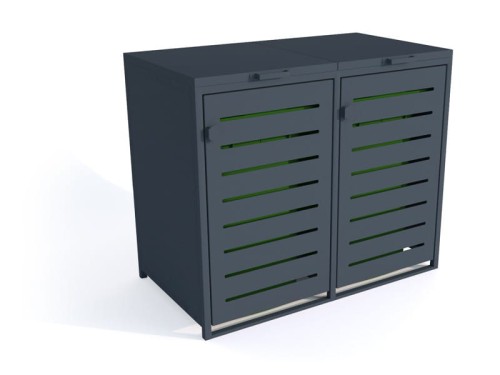 Zabudowa do pojemników na odpadki III 2x120l