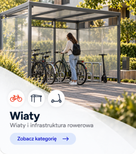 Wiaty i infrastruktura rowerowa Osiedlowy24.pl